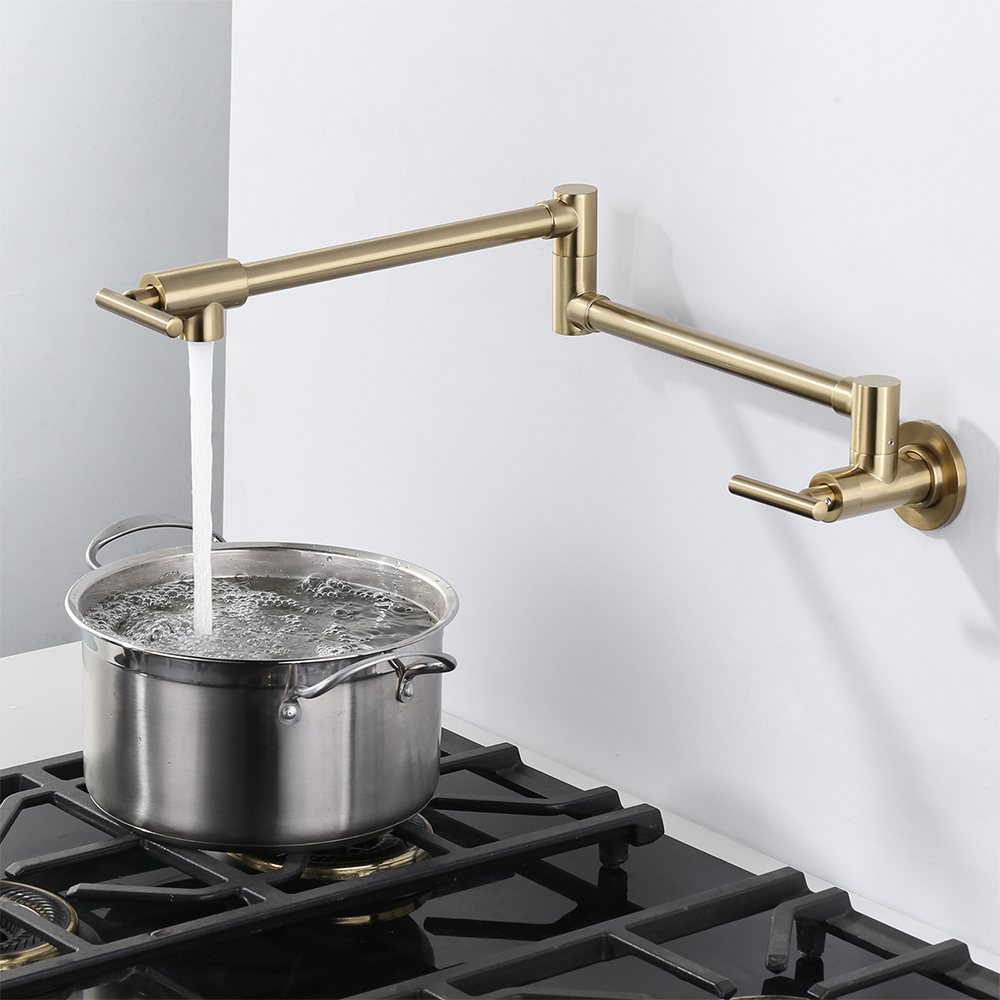 Pot Filler Faucet Wall Mount Folding - Robinet de remplissage de casseroles mural