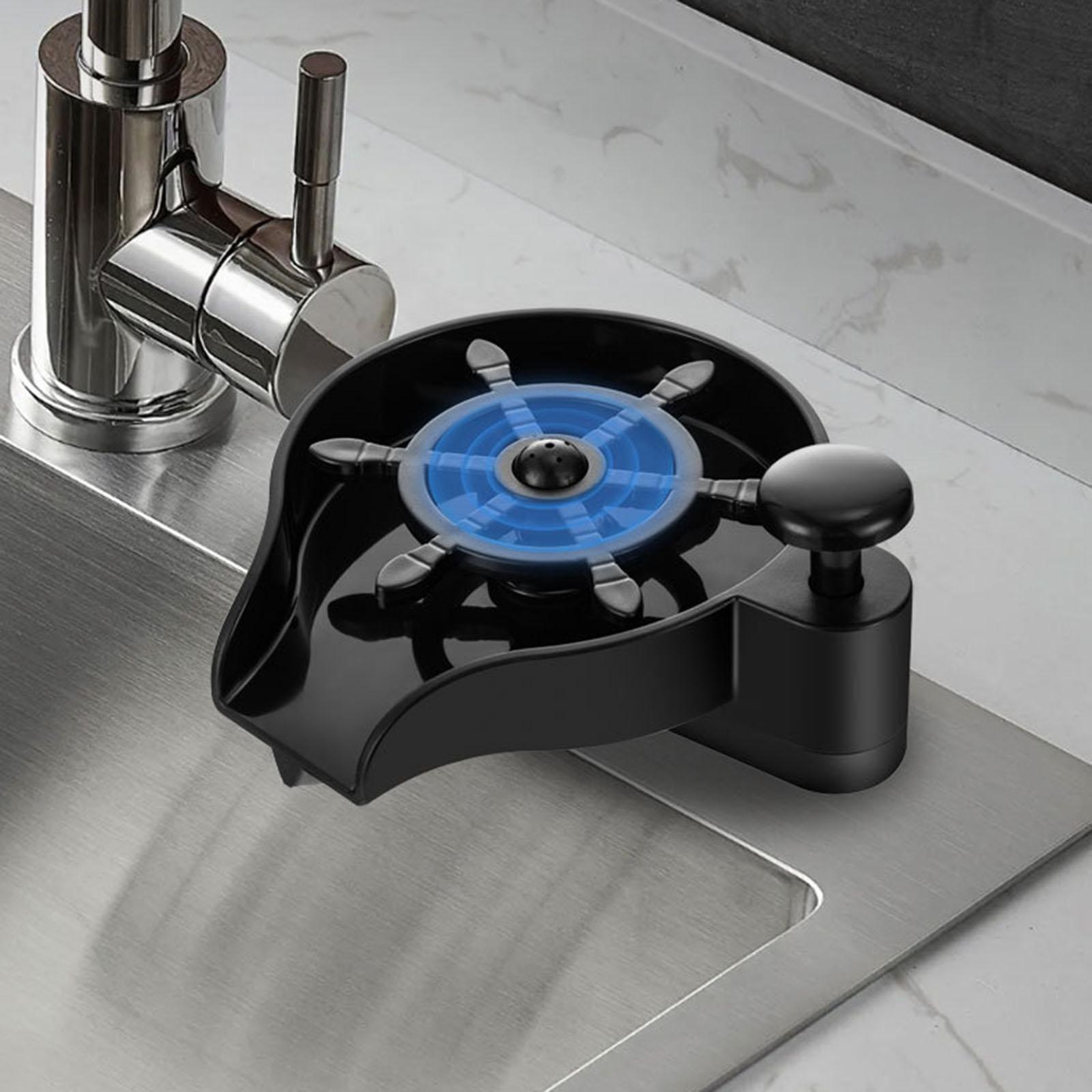 Glass Rinser For Kitchen Sink Metal - Lave-bouteilles pour évier de cuisine, rinceuse