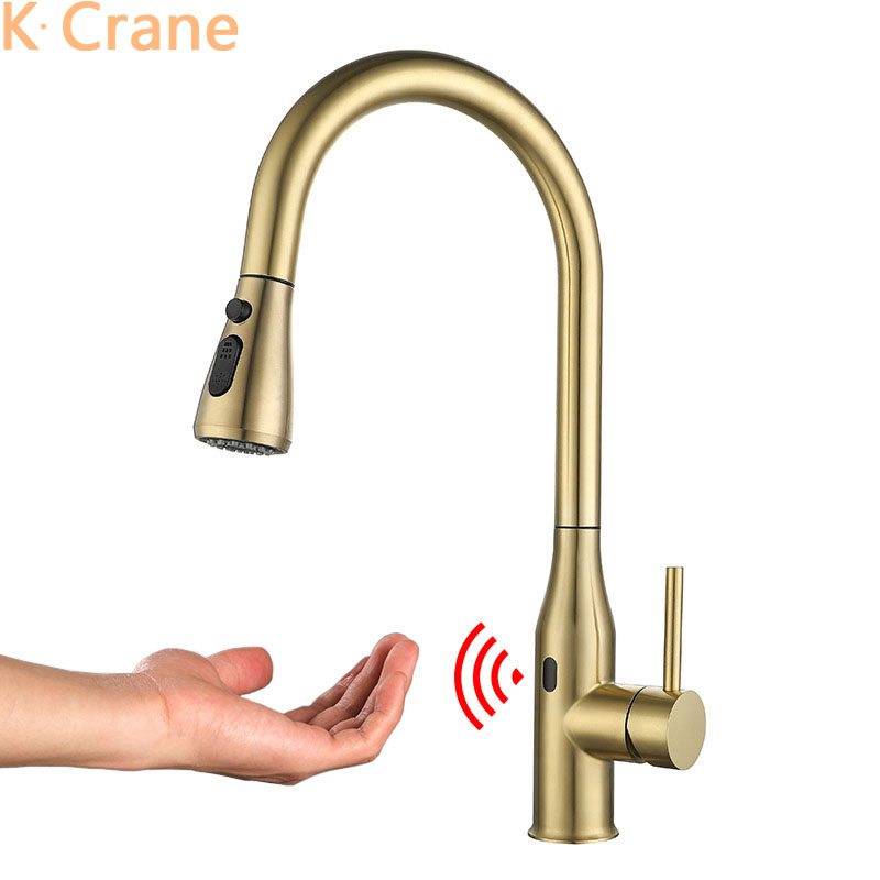 Touchless Kitchen Faucet Motion Sensor - Robinet à capteur de mouvement infrarouge,