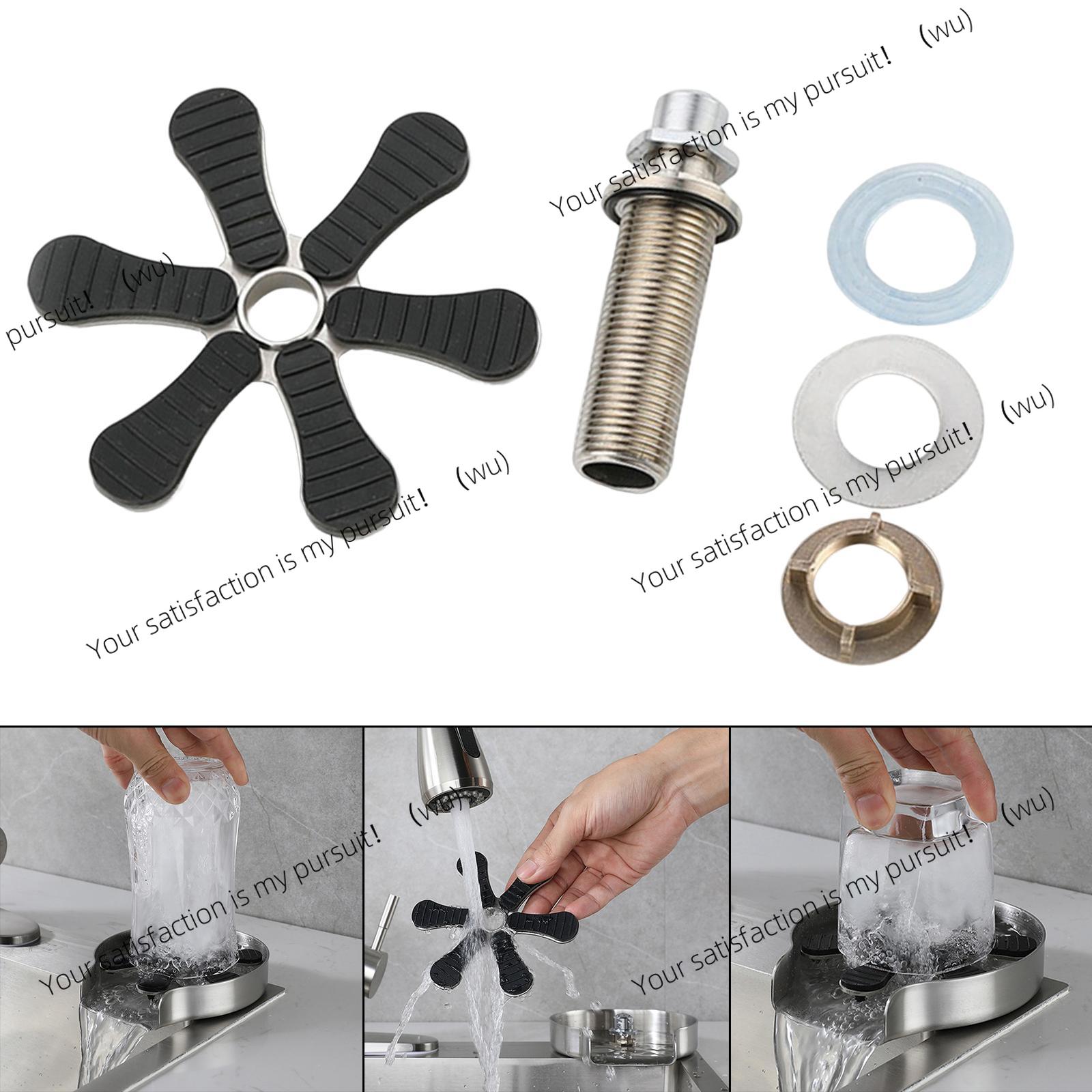 Glass Rinser For Kitchen Sink Metal - Rinceur d'évier de cuisine pour accessoire