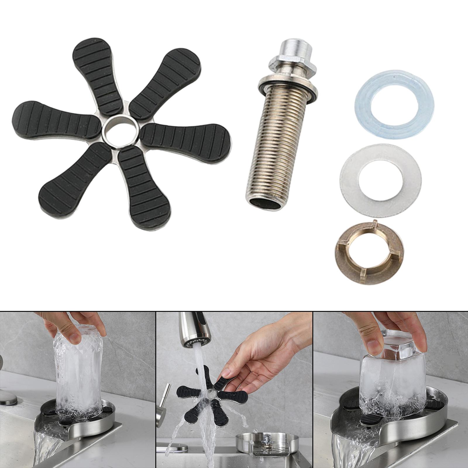 Glass Rinser For Kitchen Sink Metal - Rinceur d'évier de cuisine pour accessoire