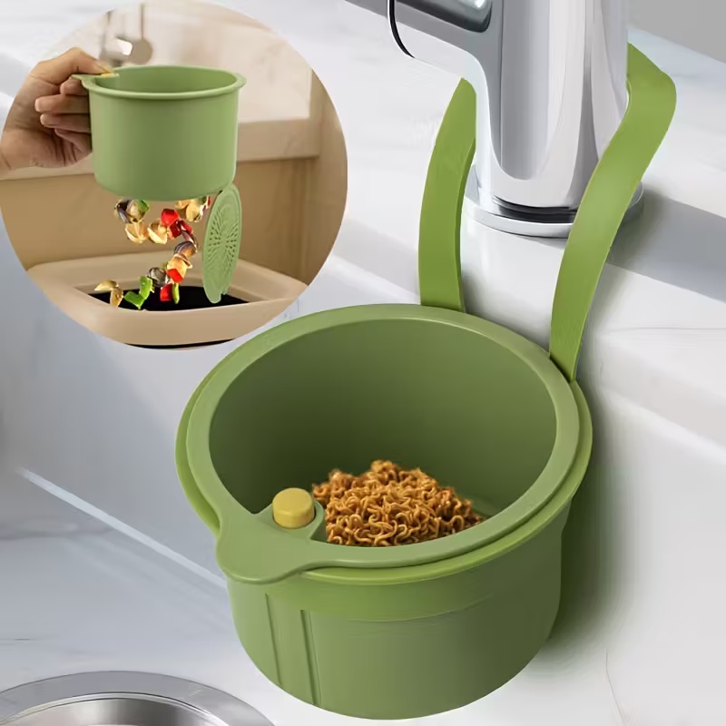 Kitchen Sink Drain Strainer Basket - Panier égouttoir à pression : passoire