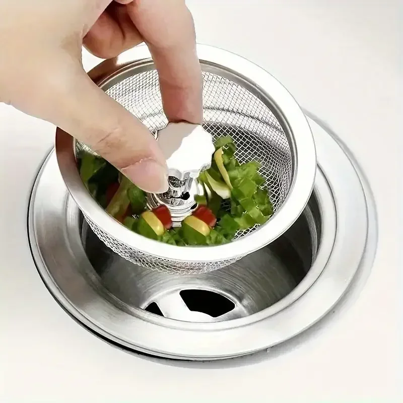 Kitchen Sink Drain Strainer Basket - 2/4 pièces, passoire d’évier de cuisine