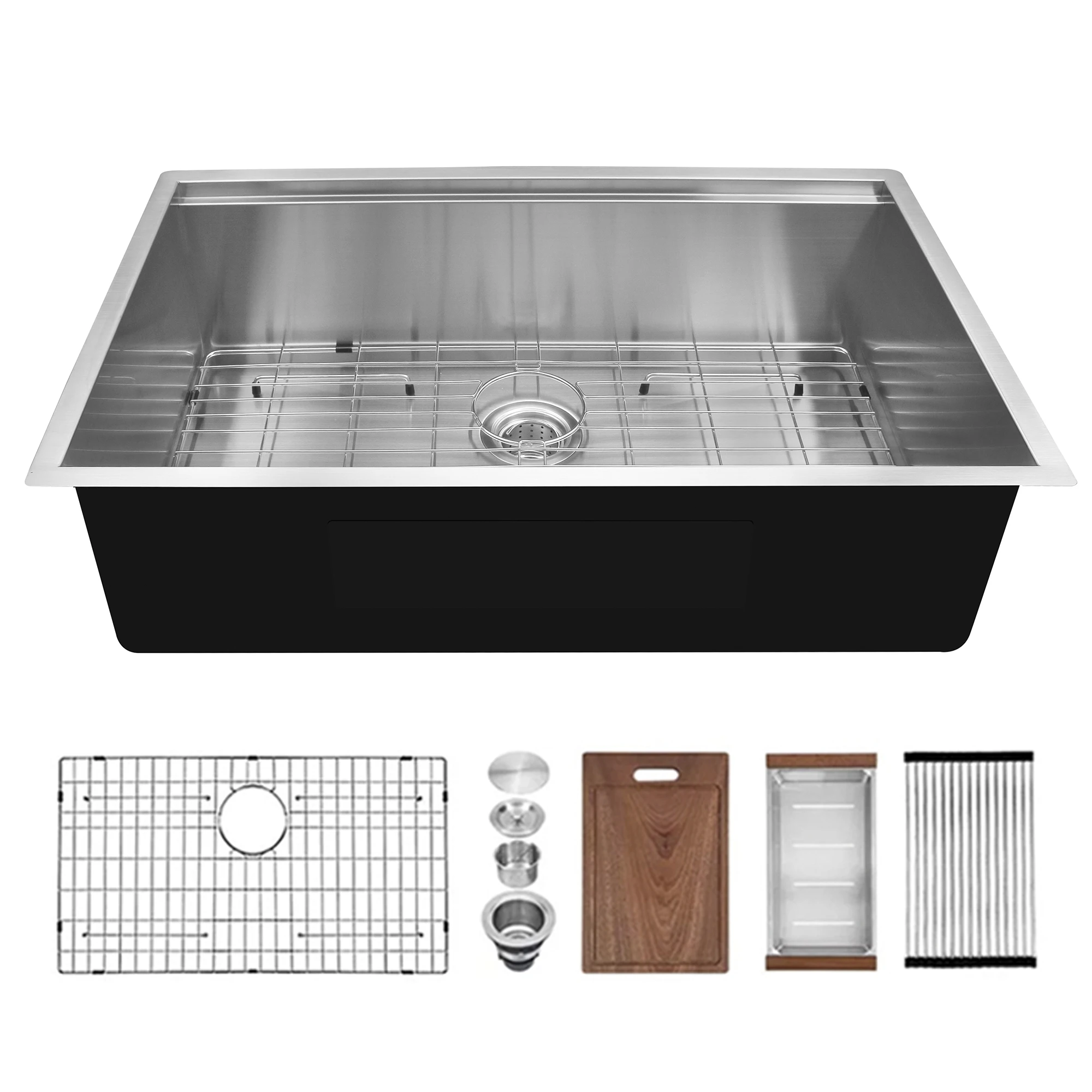 Stainless Steel Undermount Kitchen Sink 30 - Évier de cuisine encastré multifonctionnel OEM