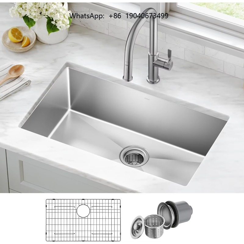 Stainless Steel Undermount Kitchen Sink 30 - Évier de cuisine en acier inoxydable