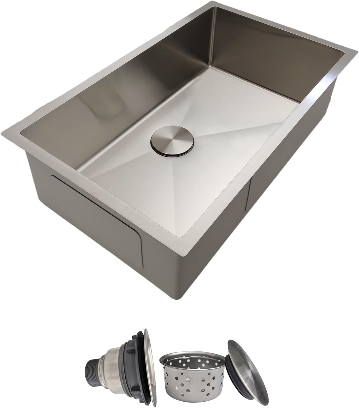 Stainless Steel Undermount Kitchen Sink 30 - Évier de cuisine sous plan de