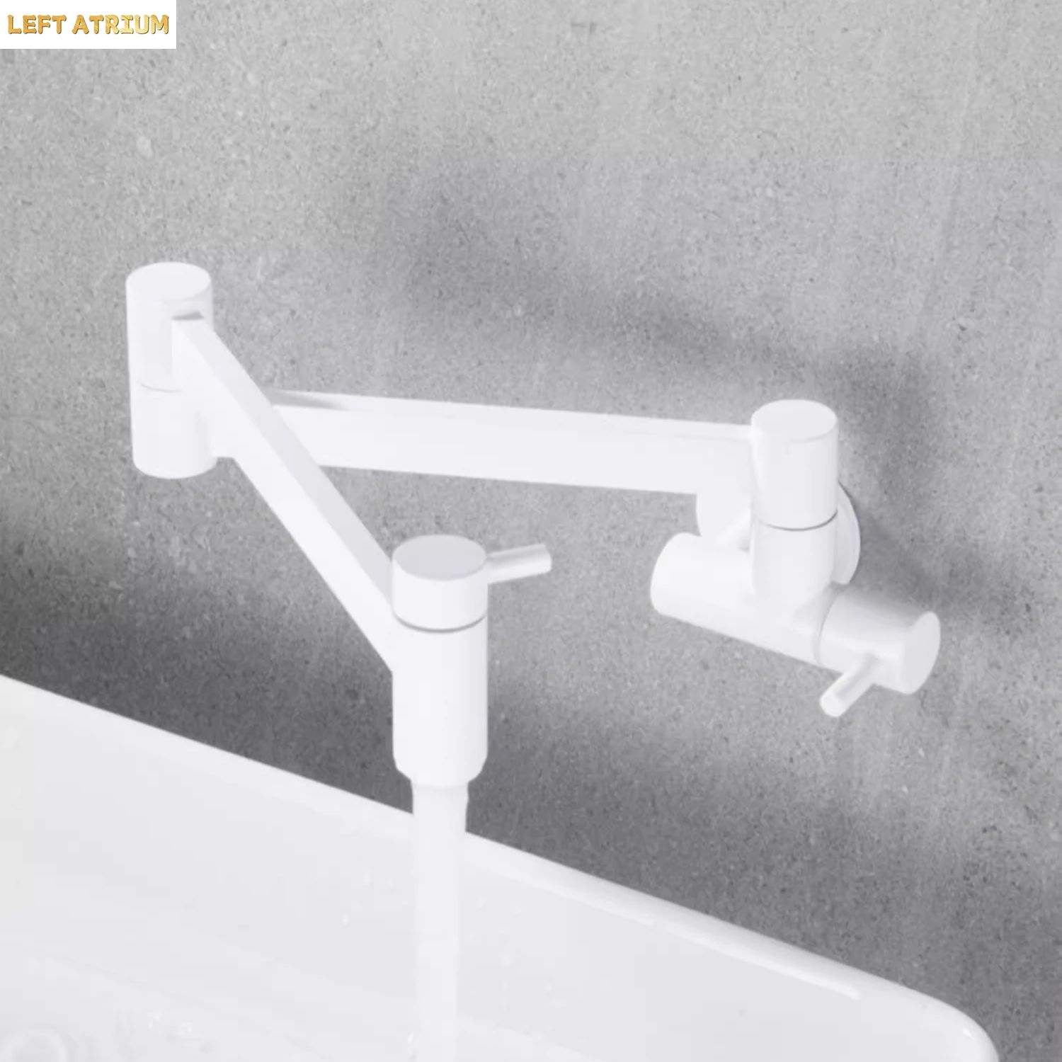 Pot Filler Faucet Wall Mount Folding - Robinet de remplissage de pot en