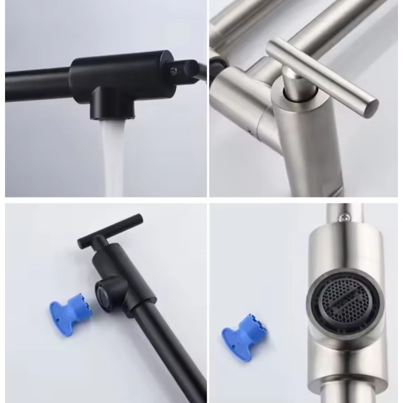 Robinet de cuisine pliant mura - Pot Filler Faucet Wall Mount Folding avis et prix