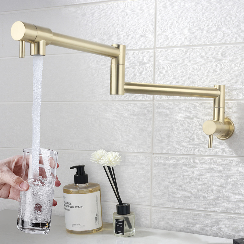 Robinet de cuisine mural en ac - Pot Filler Faucet Wall Mount Folding avis et prix