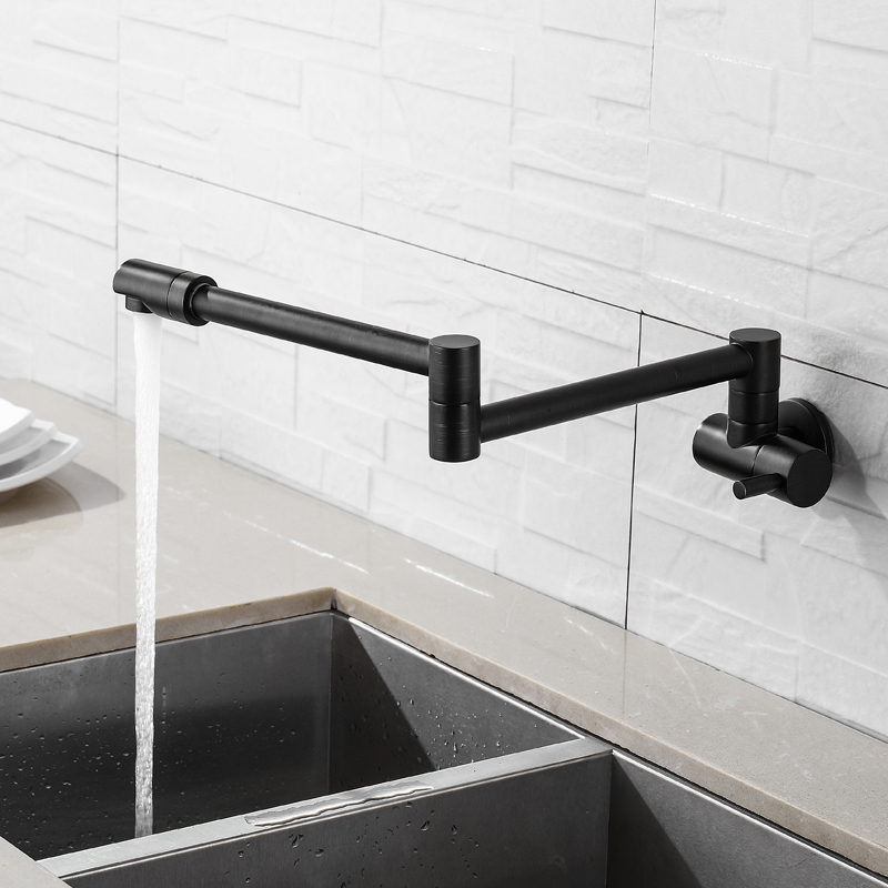 Robinet de cuisine mural en la - Pot Filler Faucet Wall Mount Folding avis et prix