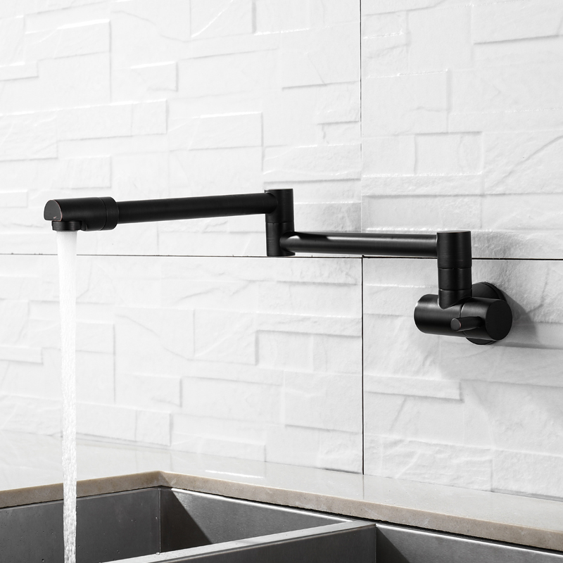 Robinet de cuisine mural en la - Pot Filler Faucet Wall Mount Folding avis et prix