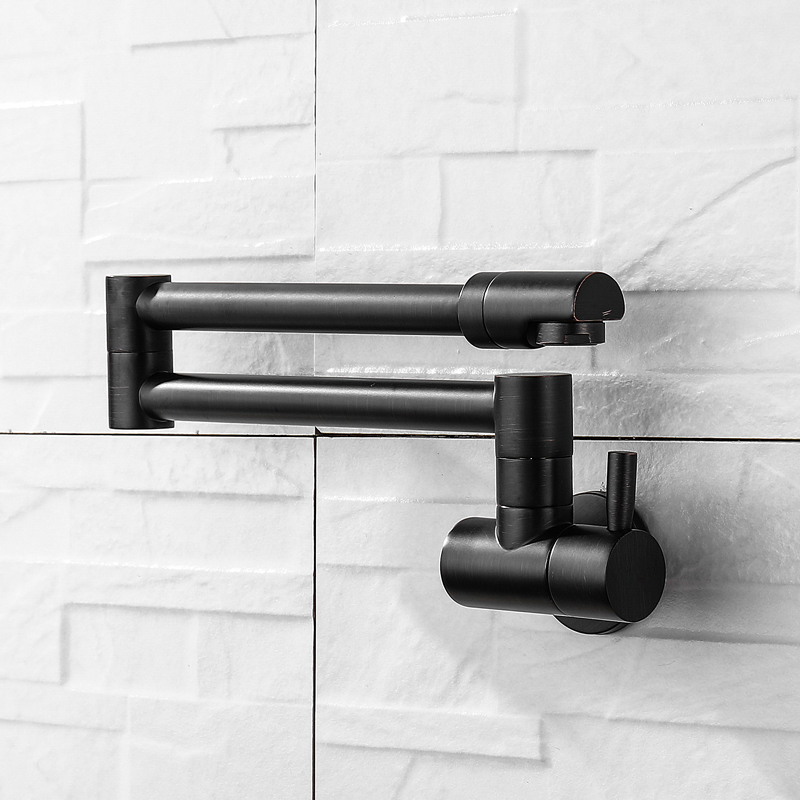 Robinet de cuisine mural en la - Pot Filler Faucet Wall Mount Folding avis et prix
