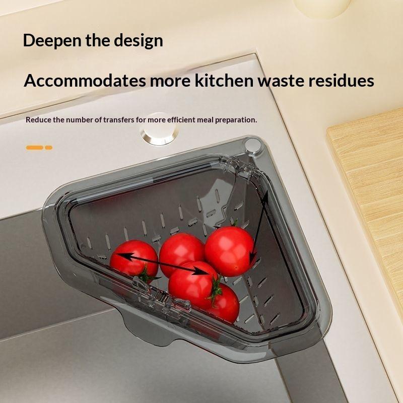 »Panier égouttoir d'angle pour - Kitchen Sink Drain Strainer Basket avis et prix