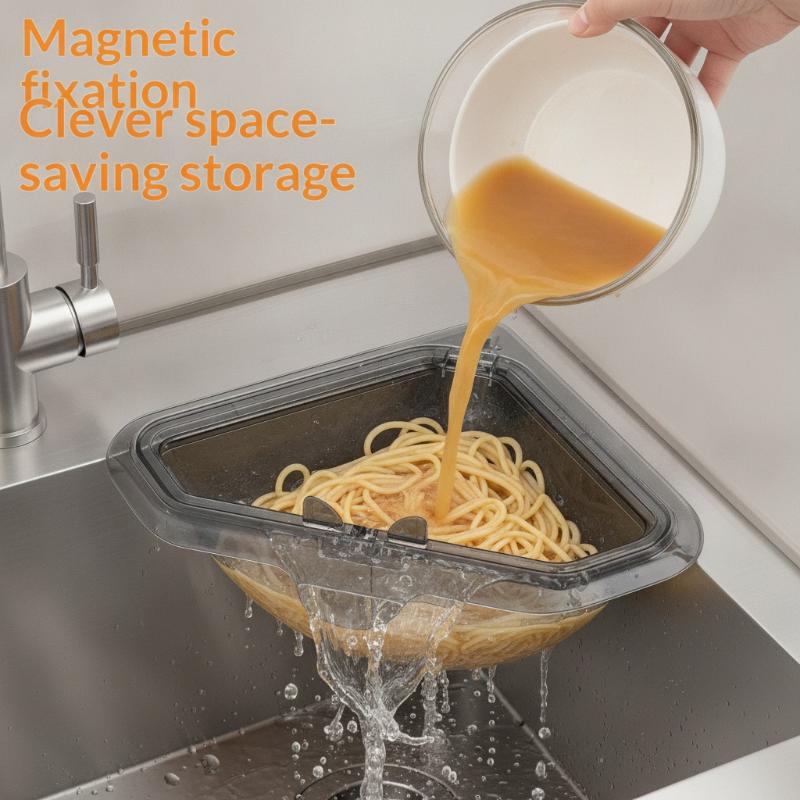 »Panier égouttoir d'angle pour - Kitchen Sink Drain Strainer Basket avis et prix