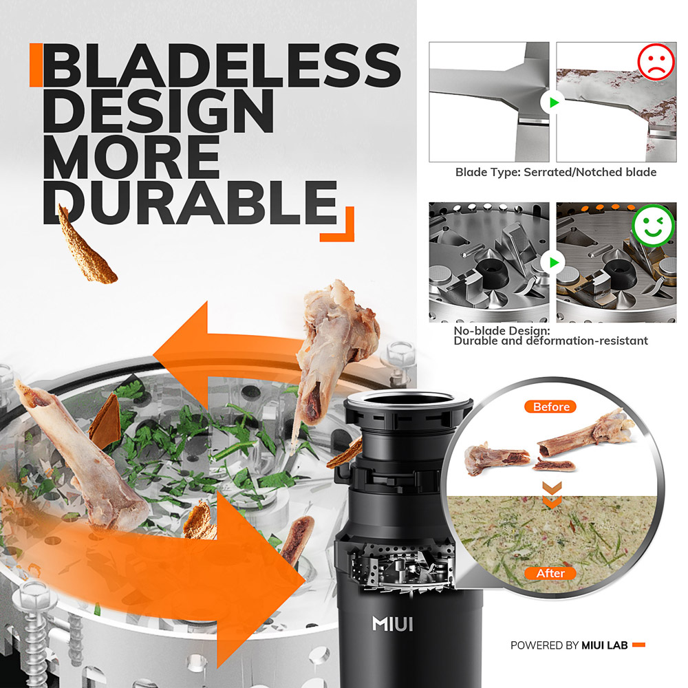 Élimination des déchets à alim - Garbage Disposal Continuous Feed 1Hp avis et prix