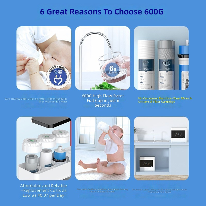 Filtre à eau par osmose invers - Water Purifier Ro Reverse Osmosis 600Gpd avis et prix