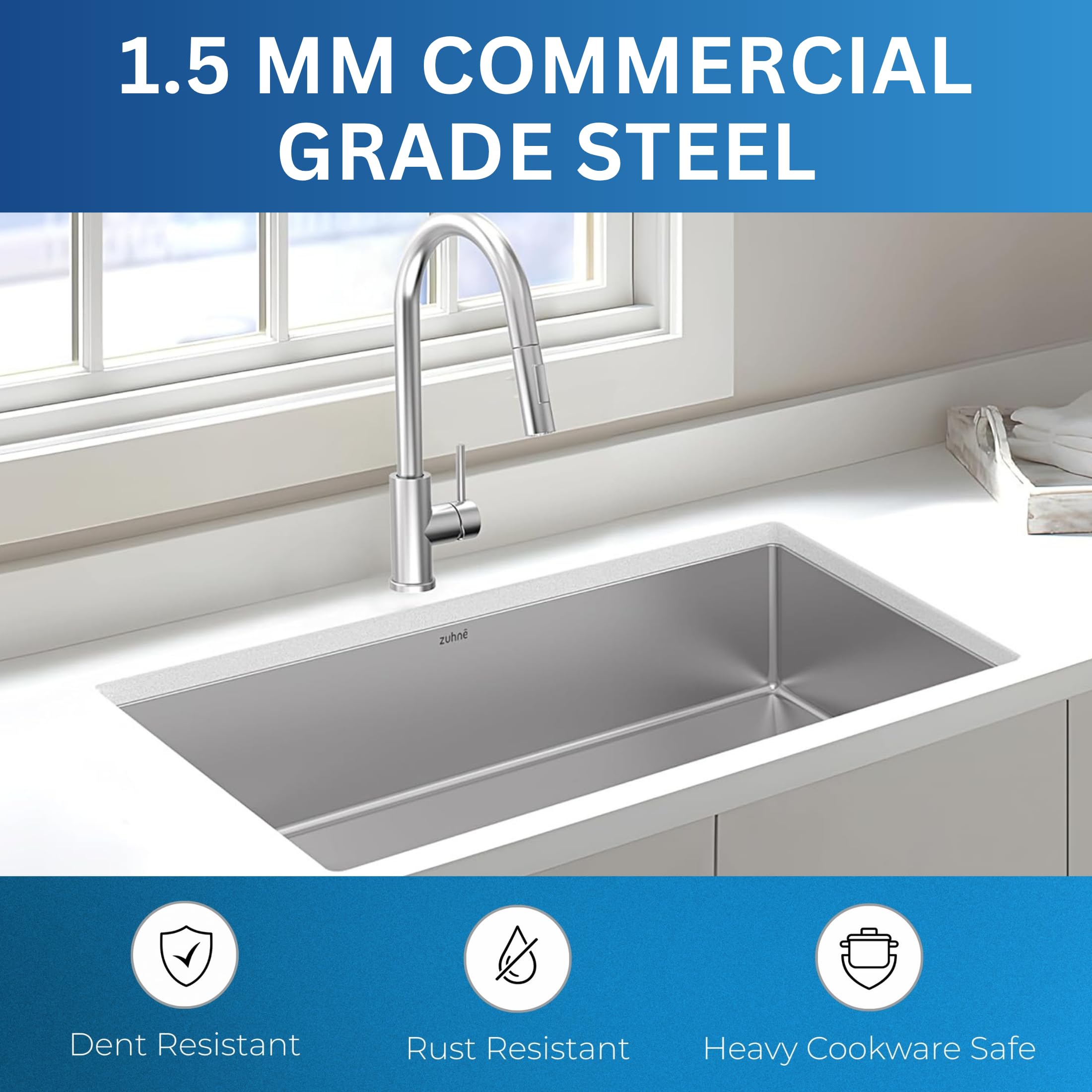 Évier de cuisine à encastrer Z - Stainless Steel Undermount Kitchen Sink 30 avis et prix