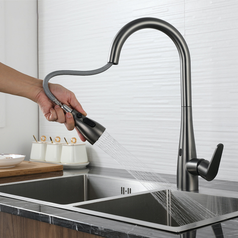 Robinet à capteur de mouvement - Touchless Kitchen Faucet Motion Sensor avis et prix