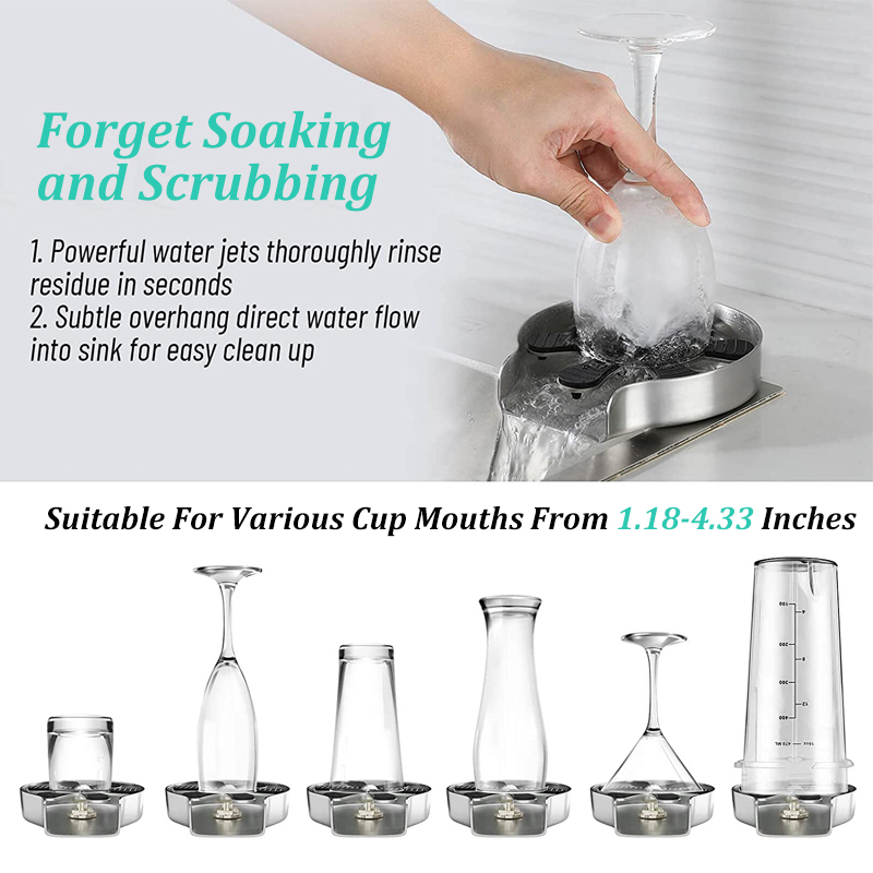 Évier de cuisine verre tasse l - Glass Rinser For Kitchen Sink Metal avis et prix