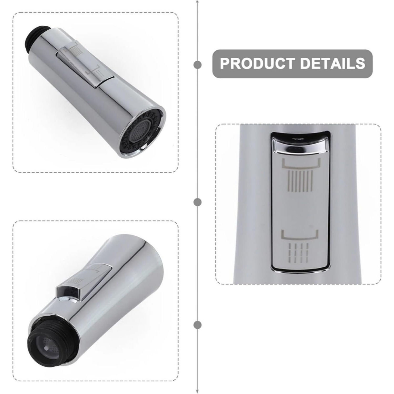 Tête de remplacement pour robi - Pull Down Spray Kitchen Faucet Brushed Nickel avis et prix