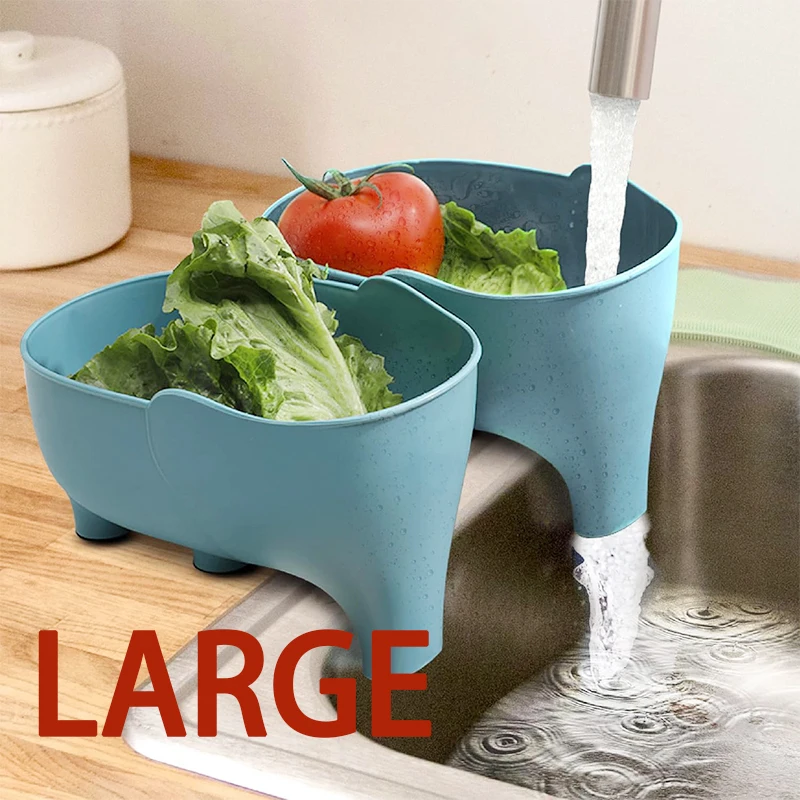 Panier de lavage de légumes en - Kitchen Sink Drain Strainer Basket avis et prix