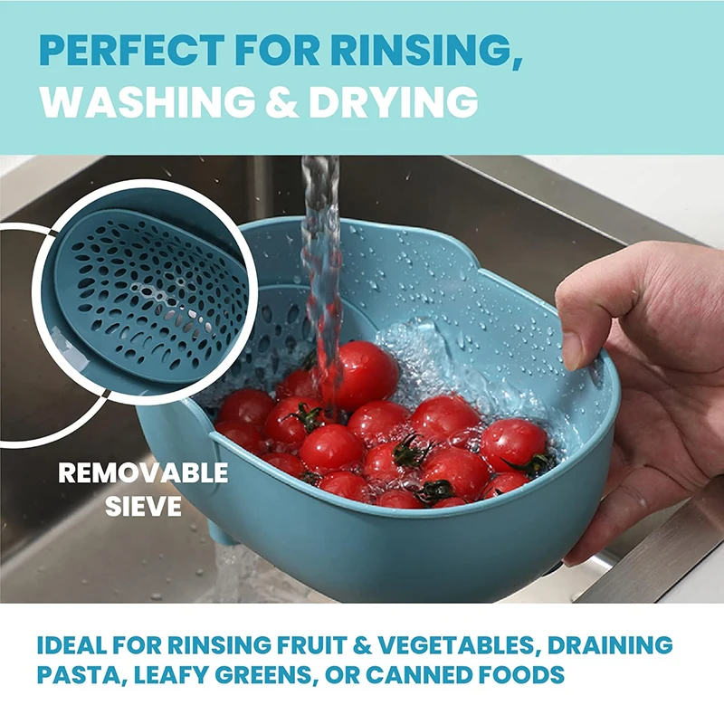 Panier de lavage de légumes en - Kitchen Sink Drain Strainer Basket avis et prix
