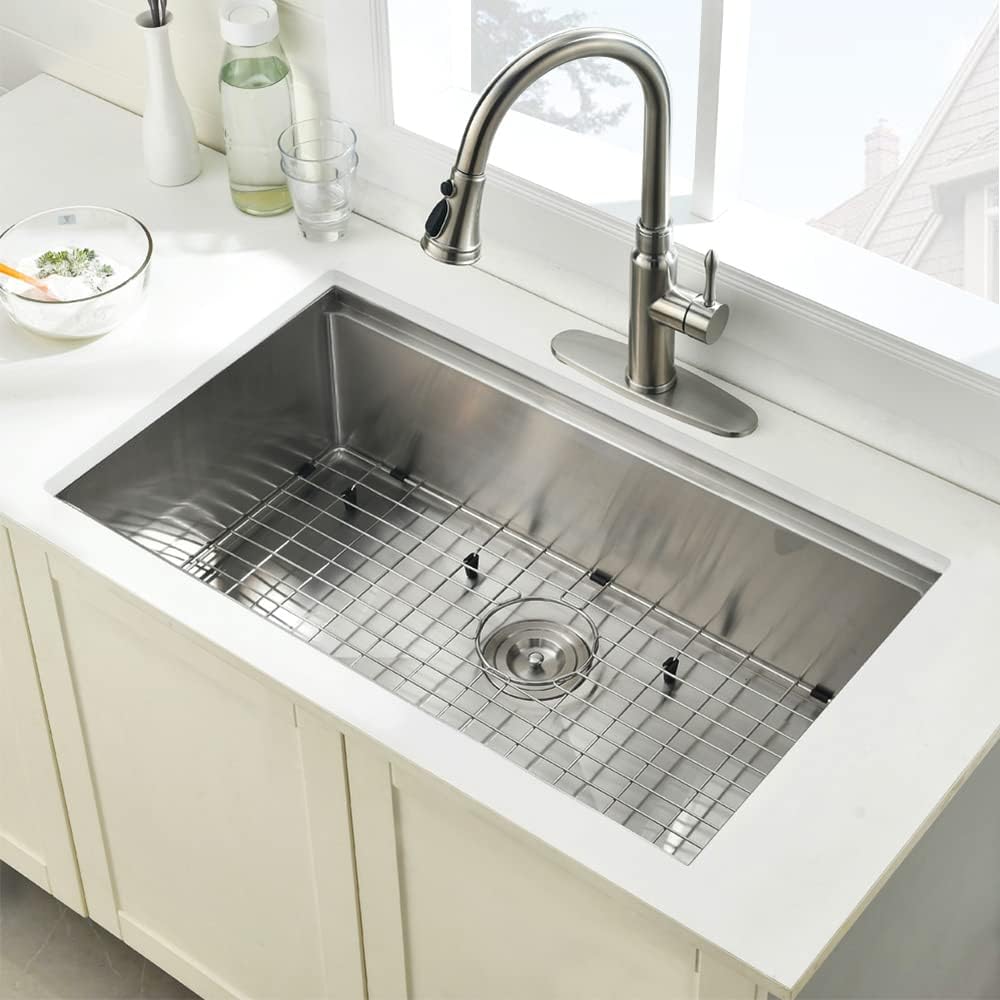 Évier de cuisine sous plan de  - Stainless Steel Undermount Kitchen Sink 30 avis et prix