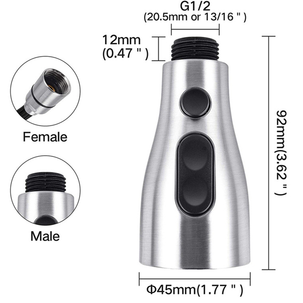ABWP-2X Robinet de cuisine ext - Pull Down Spray Kitchen Faucet Brushed Nickel avis et prix