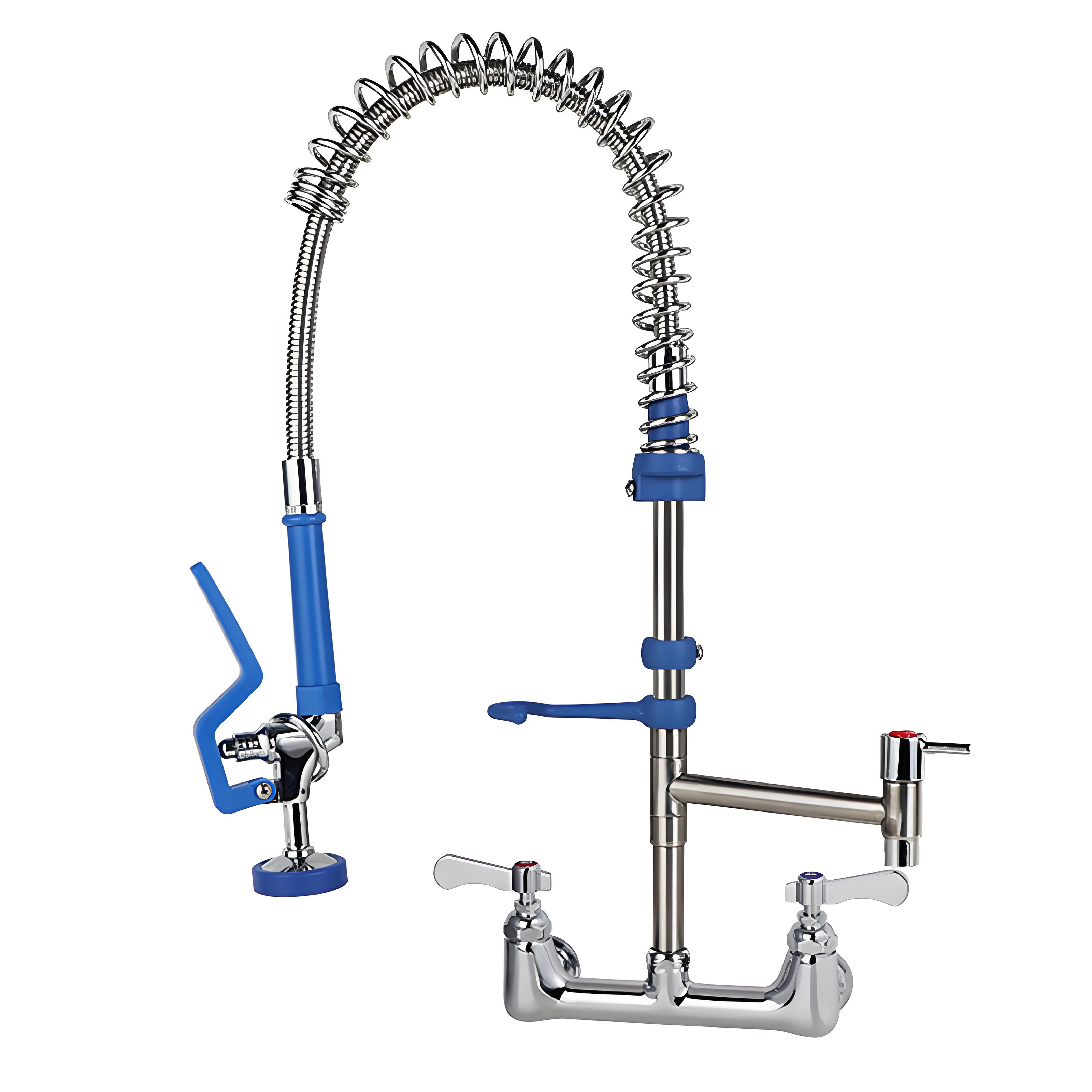 Robinet de cuisine commercial  - Commercial Pre Rinse Kitchen Faucet Wall avis et prix