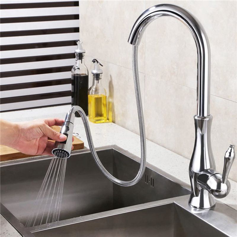 Tête de pulvérisation pour rob - Pull Down Spray Kitchen Faucet Brushed Nickel avis et prix