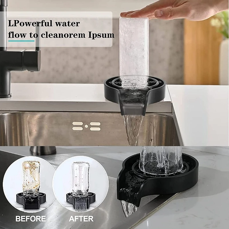Lave-tasses automatique haute  - Glass Rinser For Kitchen Sink Metal avis et prix
