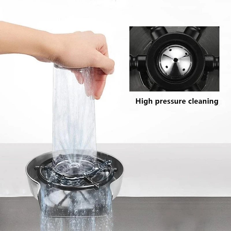 Lave-tasses automatique haute  - Glass Rinser For Kitchen Sink Metal avis et prix