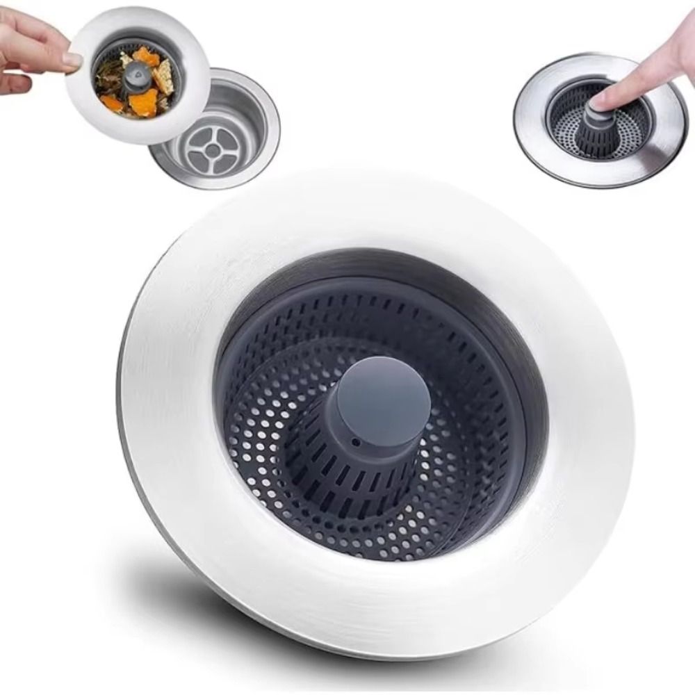 Facile à nettoyer, filtre 3 en - Kitchen Sink Drain Strainer Basket avis et prix
