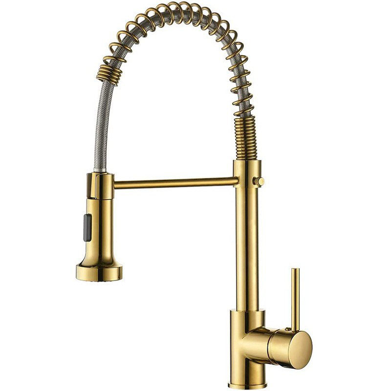 Robinet d'évier de cuisine en  - Matte Black Kitchen Sink Faucet Spring avis et prix