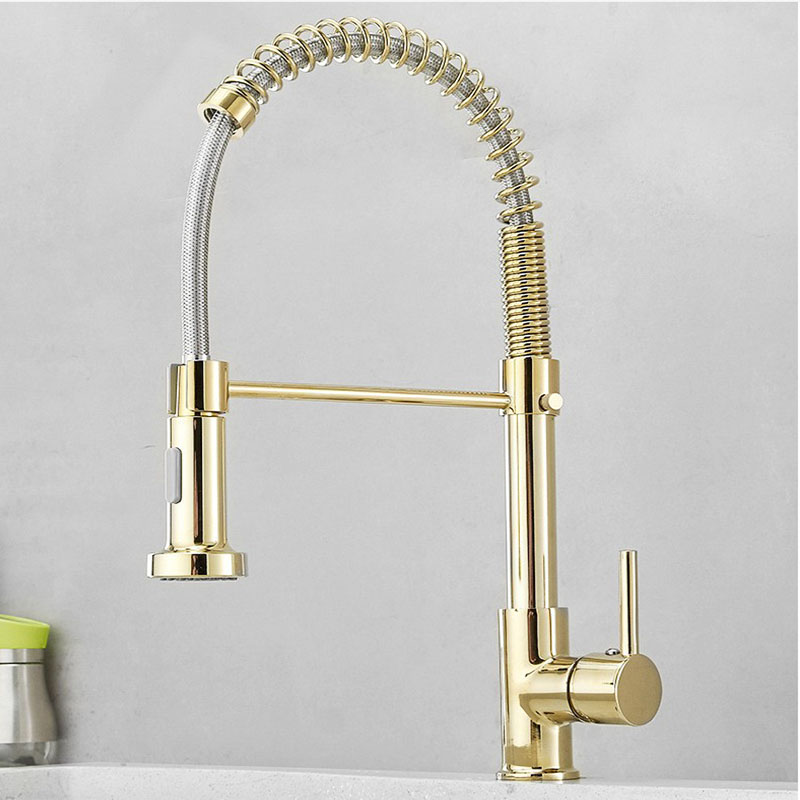 Robinet d'évier de cuisine en  - Matte Black Kitchen Sink Faucet Spring avis et prix