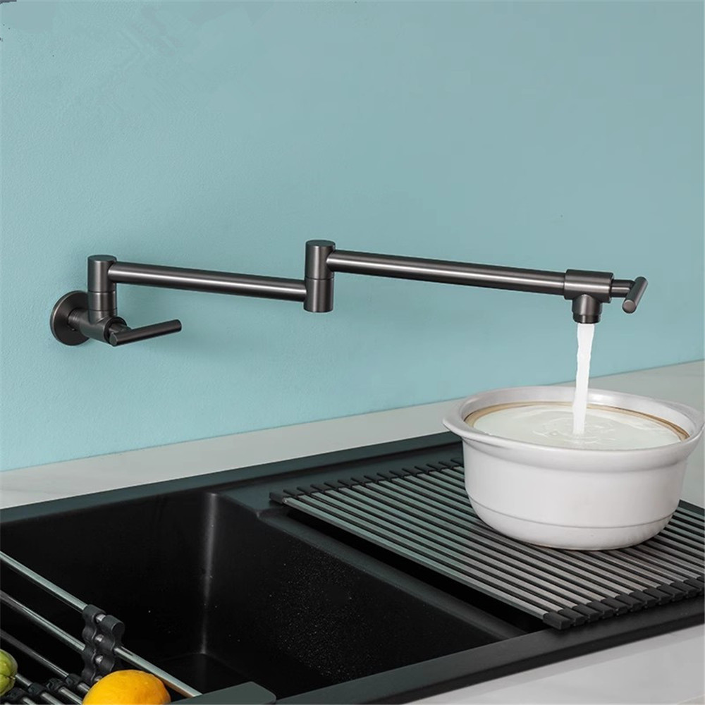 Robinet de cuisine mural Tuqiu - Pot Filler Faucet Wall Mount Folding avis et prix