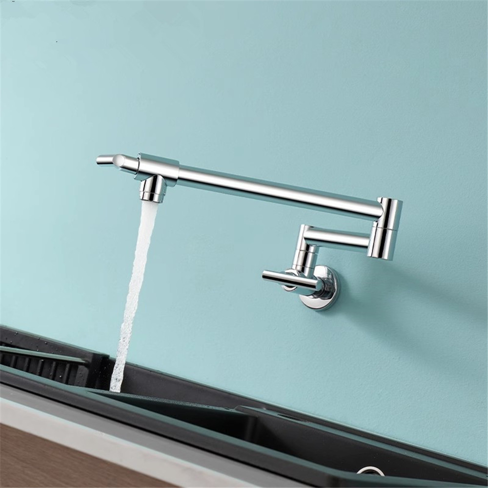 Robinet de cuisine mural Tuqiu - Pot Filler Faucet Wall Mount Folding avis et prix