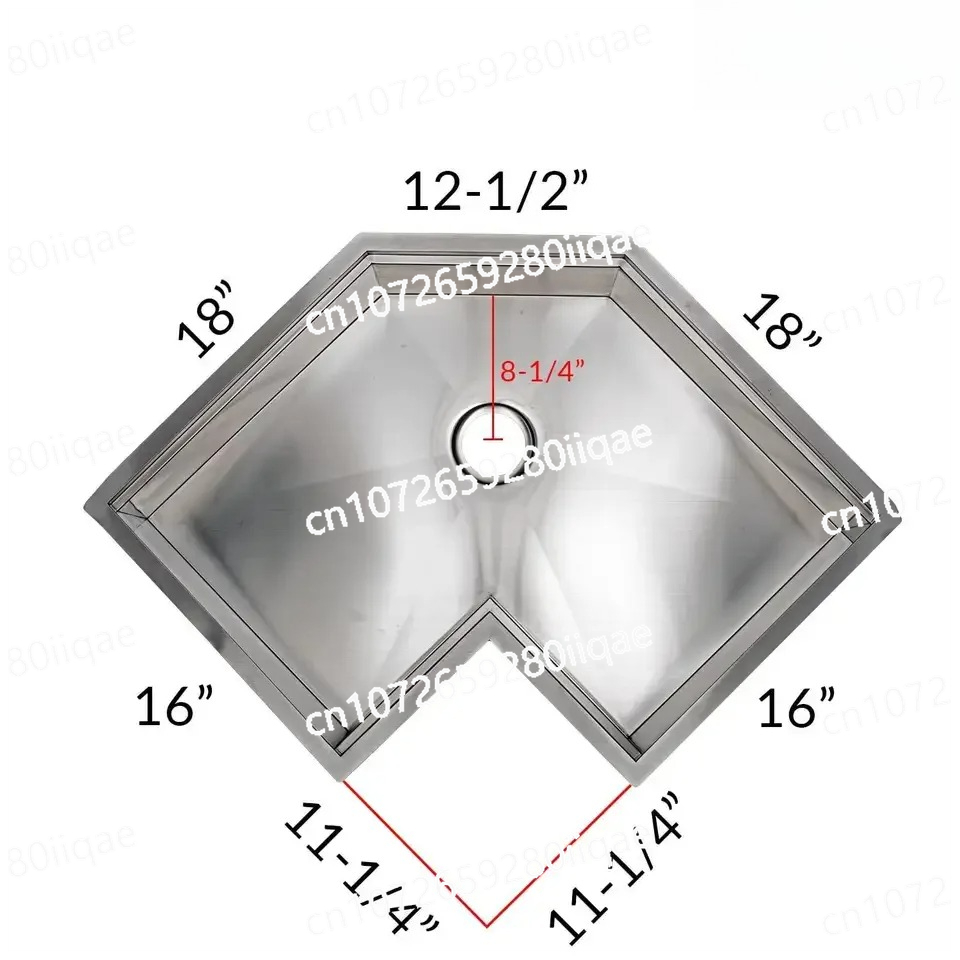 Évier d'angle de cuisine en ac - Stainless Steel Undermount Kitchen Sink 30 avis et prix