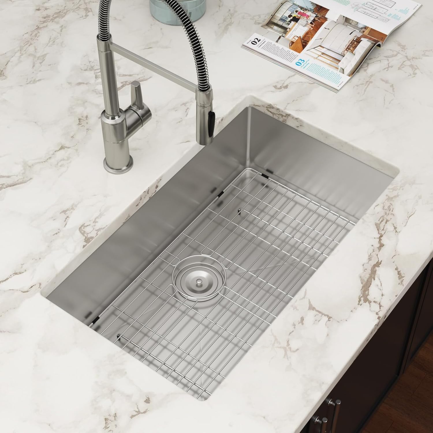 Évier de cuisine en acier inox - Stainless Steel Undermount Kitchen Sink 30 avis et prix