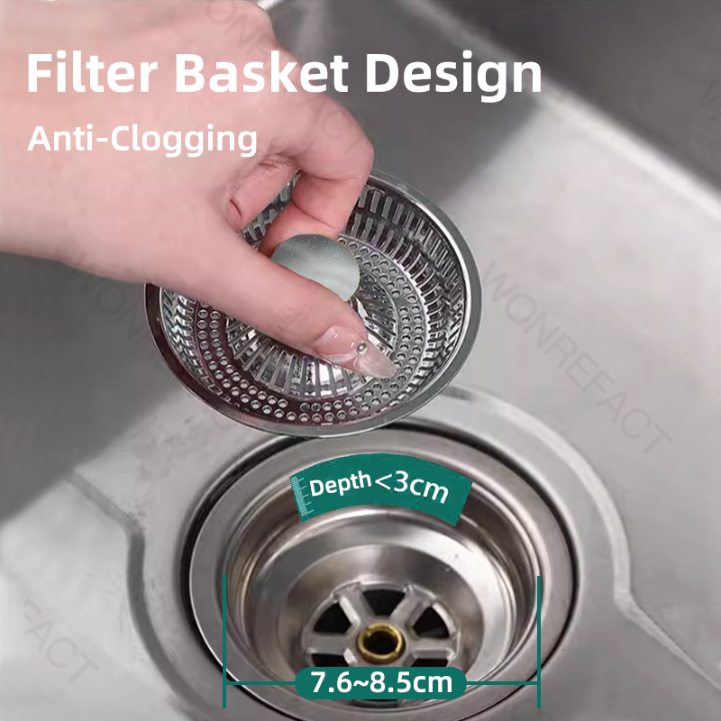 Crépine de vidange d'évier de  - Kitchen Sink Drain Strainer Basket avis et prix