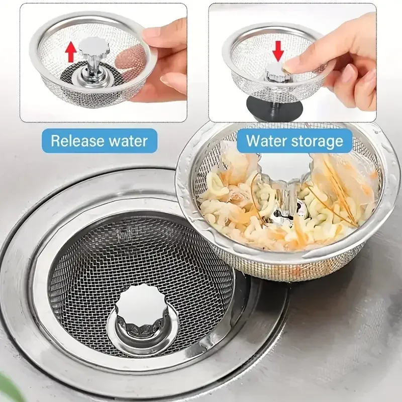 2/4 pièces, passoire d’évier d - Kitchen Sink Drain Strainer Basket avis et prix