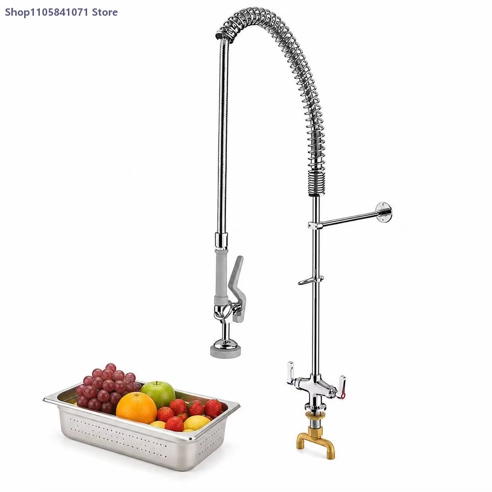 Robinet d'évier de cuisine com - Commercial Pre Rinse Kitchen Faucet Wall avis et prix