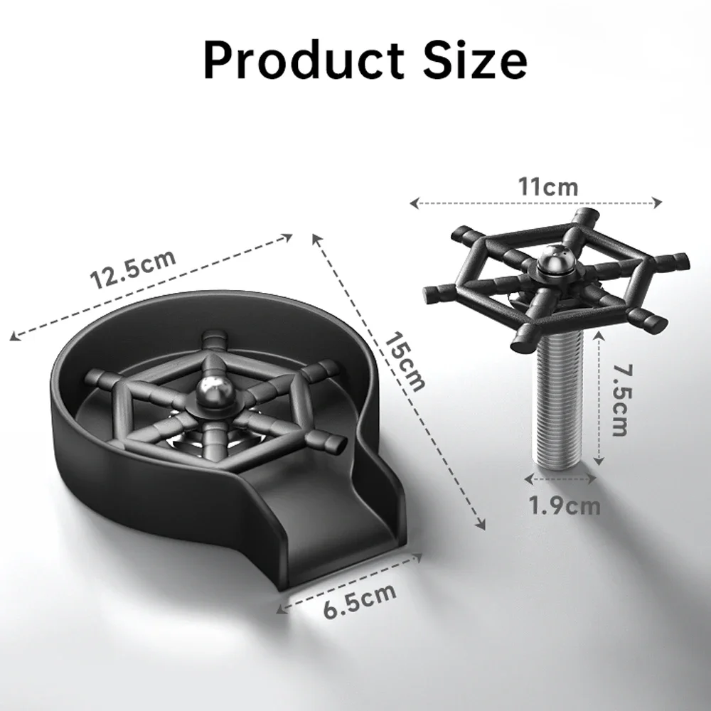 Rinçage automatique des verres - Glass Rinser For Kitchen Sink Metal avis et prix