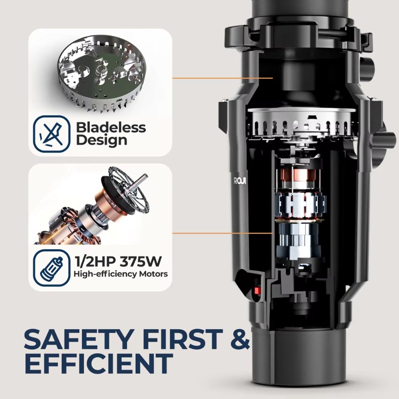 Broyeur de déchets alimentaire - Garbage Disposal Continuous Feed 1Hp avis et prix