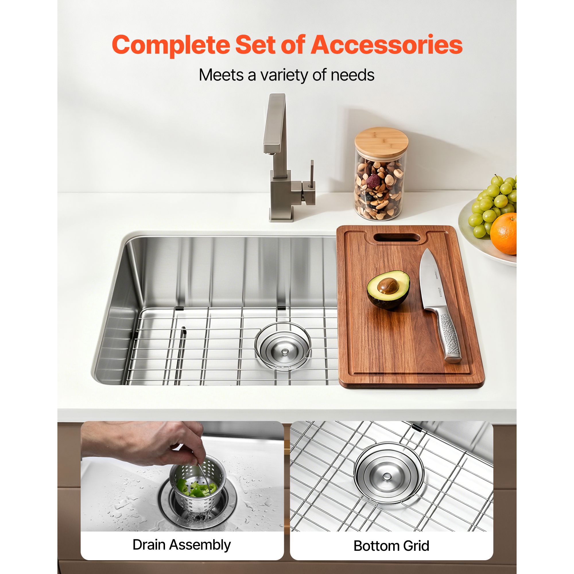 Éviers de cuisine sous plan si - Stainless Steel Undermount Kitchen Sink 30 avis et prix