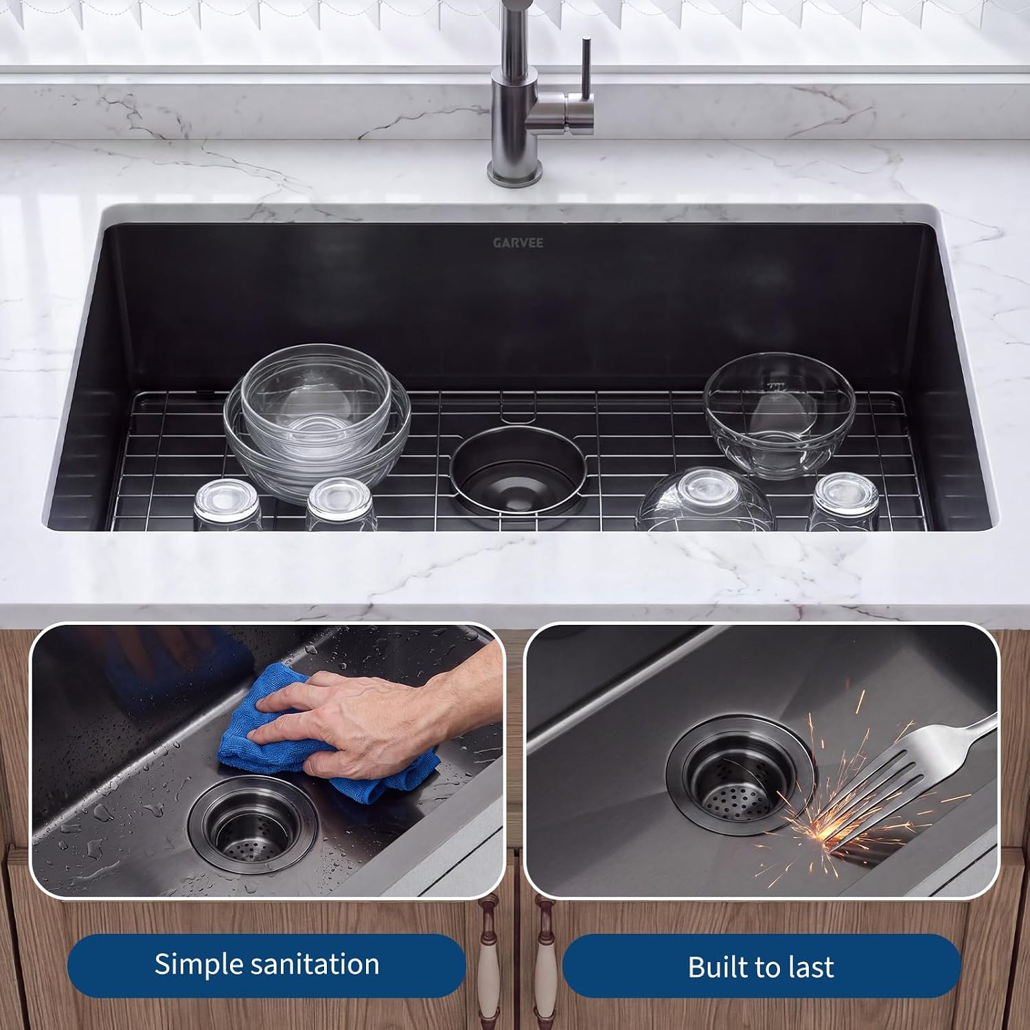 Évier de cuisine encastré Tacl - Stainless Steel Undermount Kitchen Sink 30 avis et prix