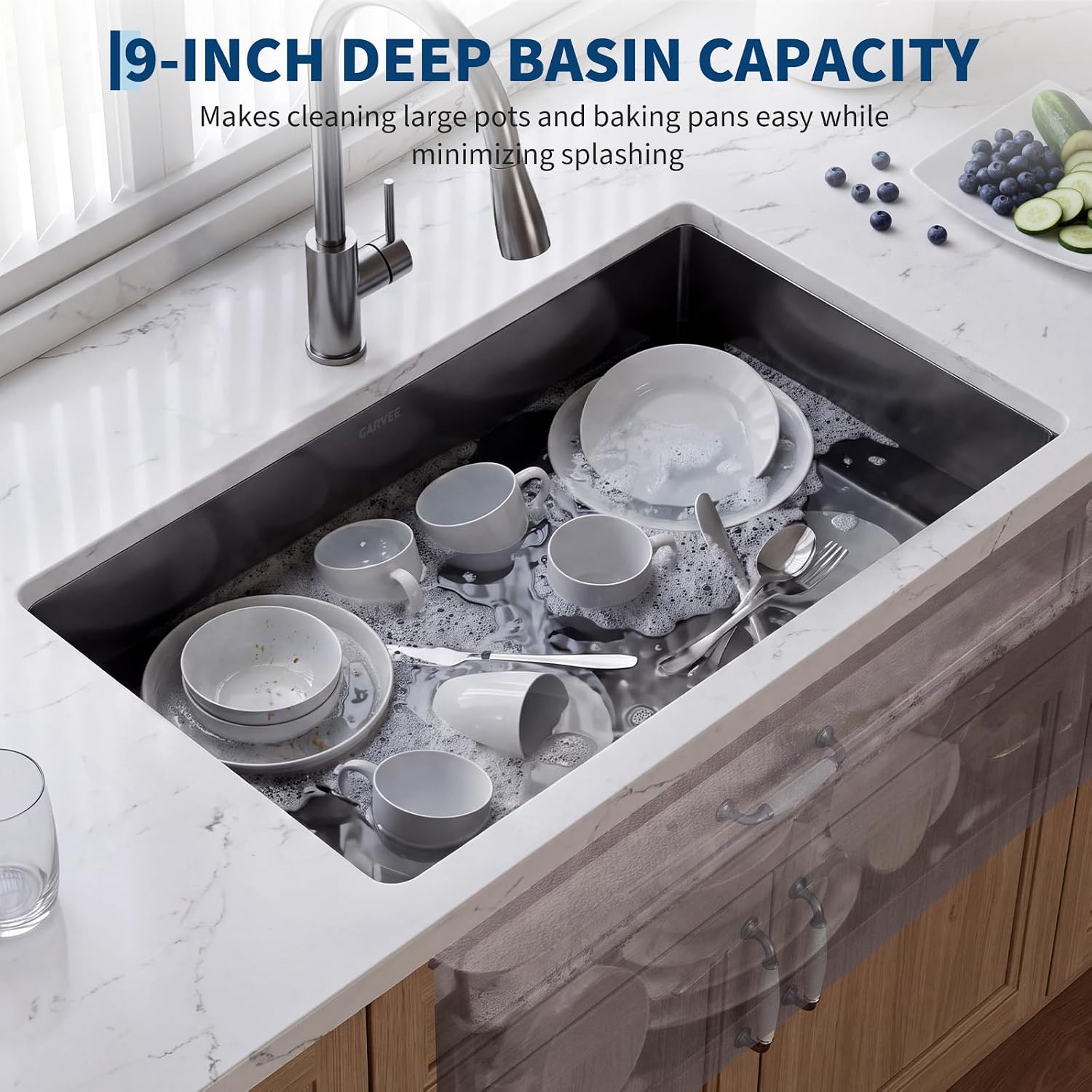 Évier de cuisine encastré Tacl - Stainless Steel Undermount Kitchen Sink 30 avis et prix