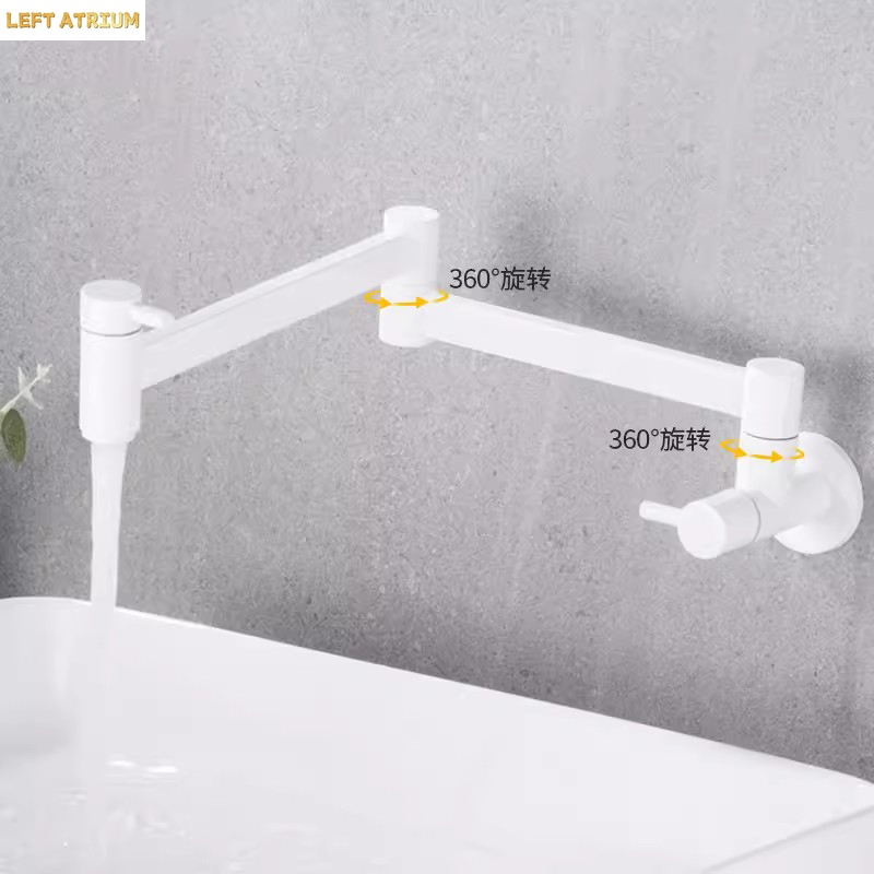 Robinet de remplissage de pot  - Pot Filler Faucet Wall Mount Folding avis et prix