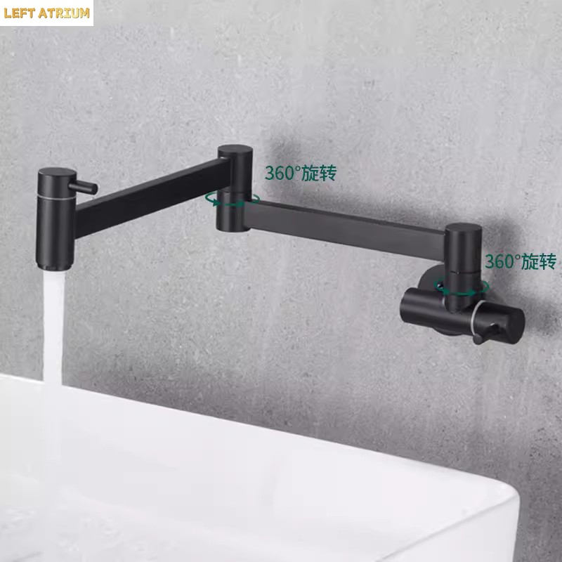 Robinet de remplissage de pot  - Pot Filler Faucet Wall Mount Folding avis et prix