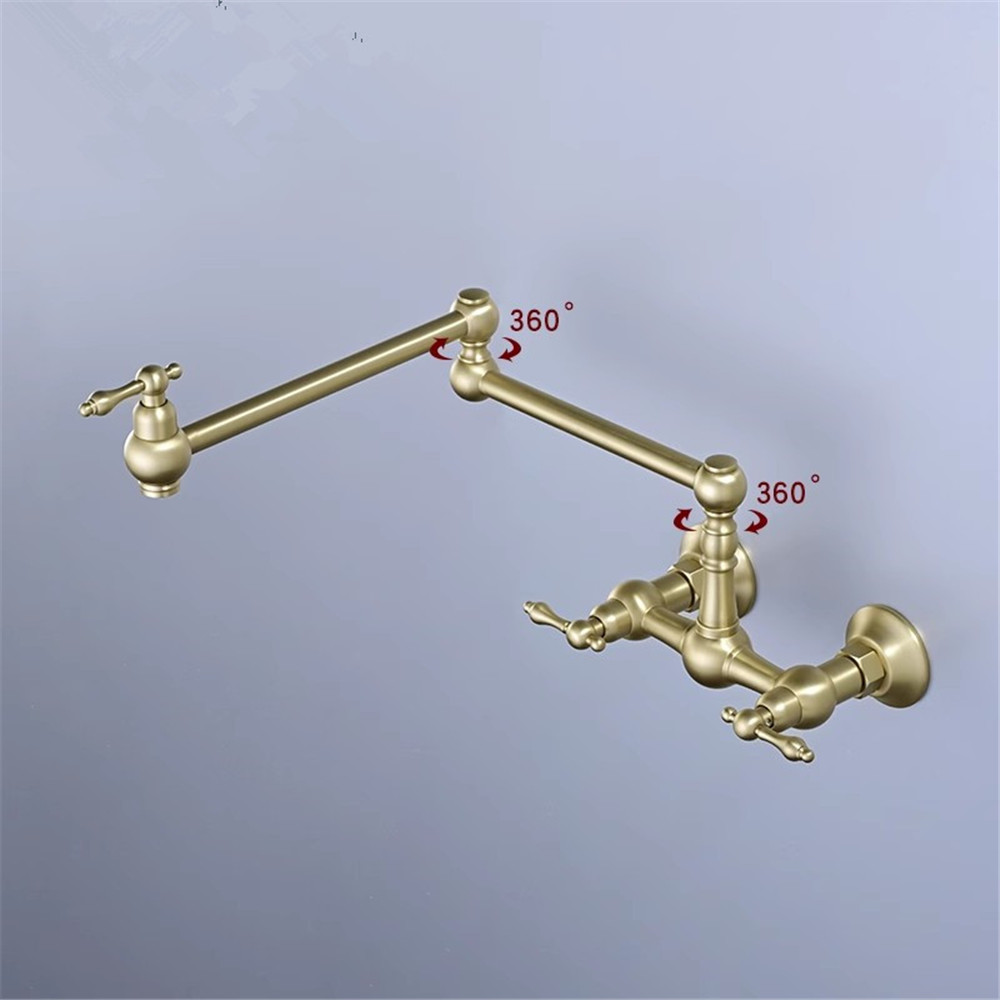 Robinet de remplissage de Pot  - Pot Filler Faucet Wall Mount Folding avis et prix